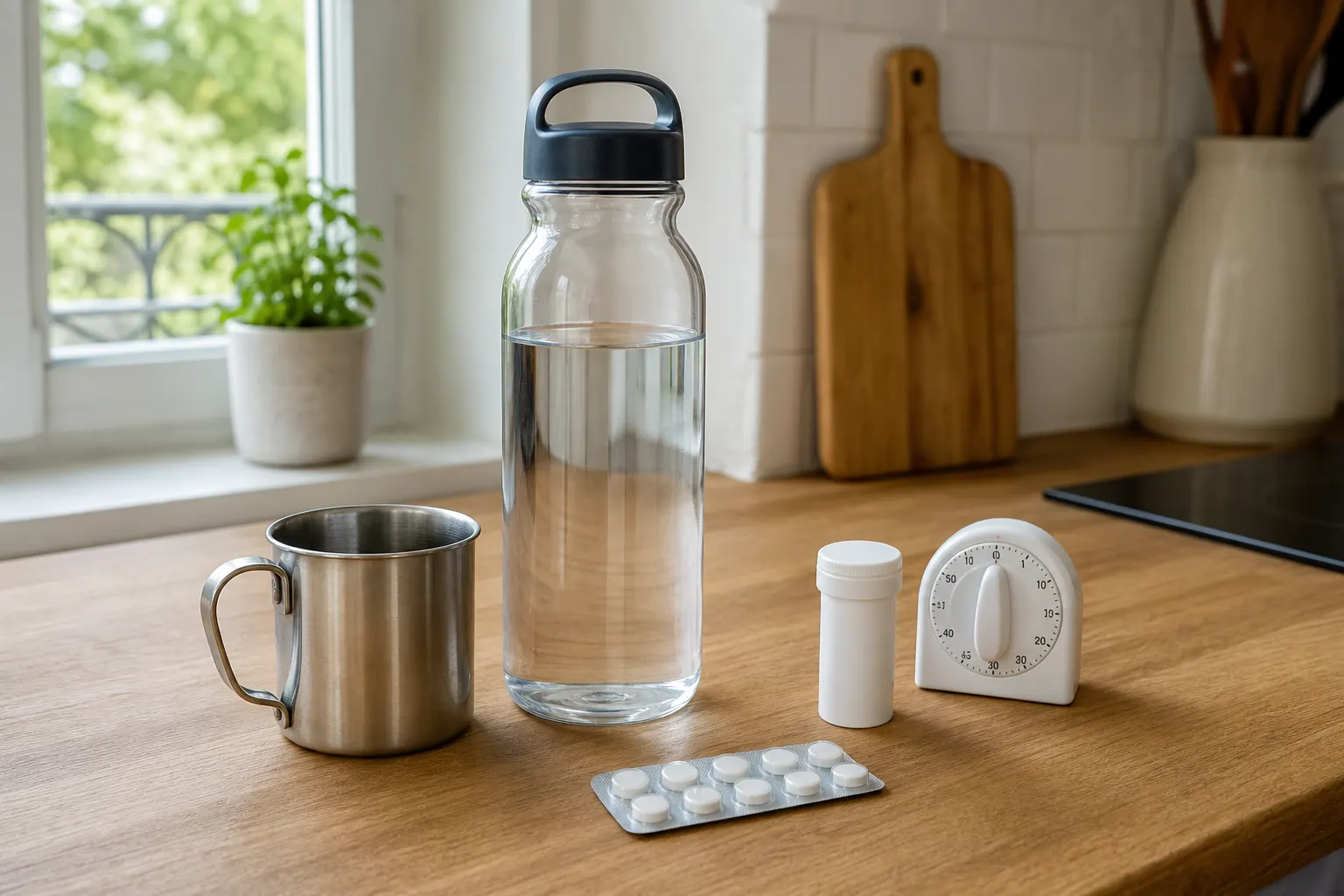 Pastilles de purification d'eau : le plan B qui tient dans une boîte d'allumettes